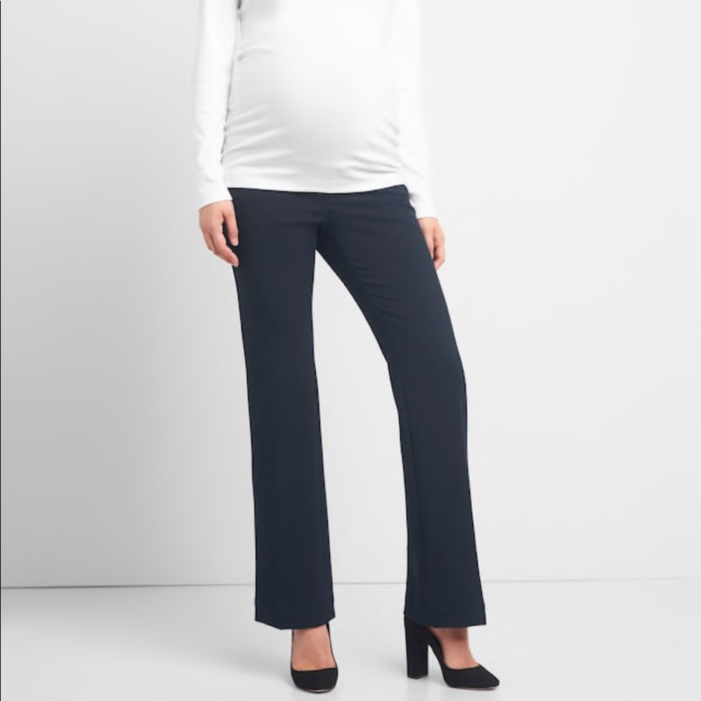 Gap Maternity Full Panel Baby Boot Trousers size 0